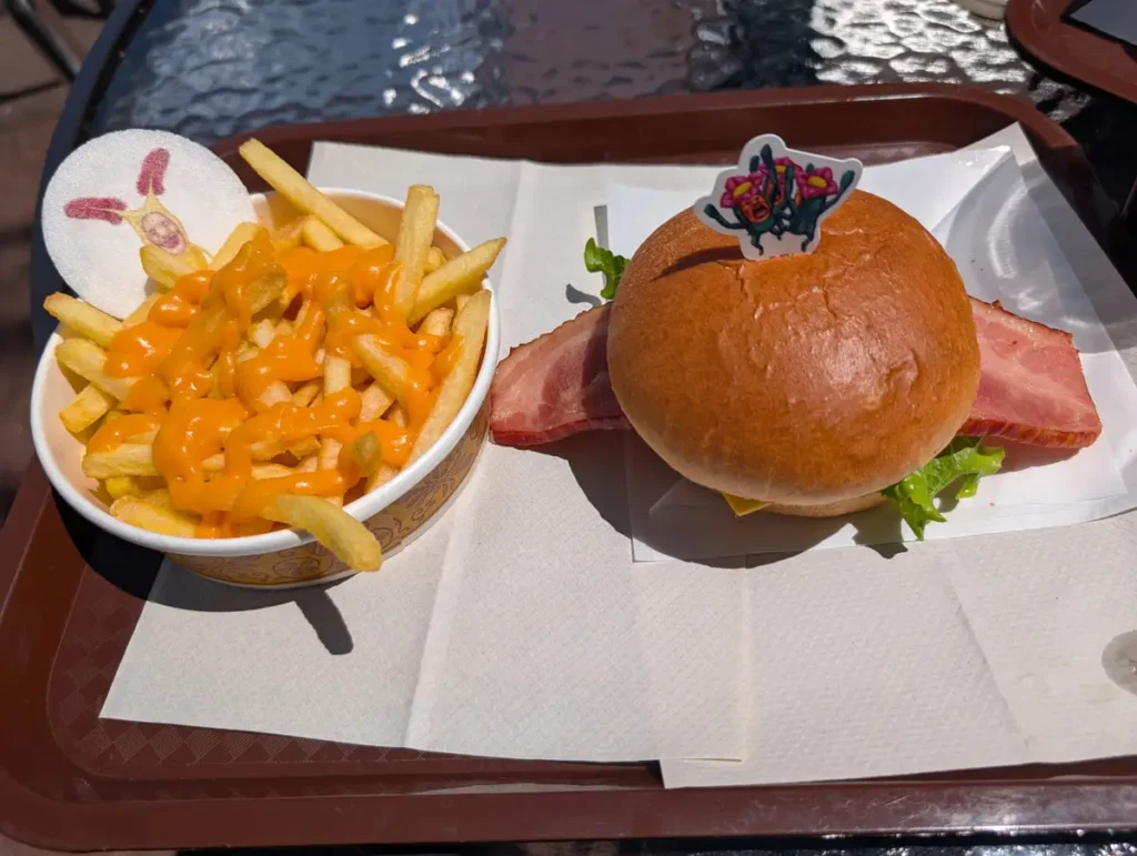 こびとづかんのコラボランチセットー日本モンキーパーク