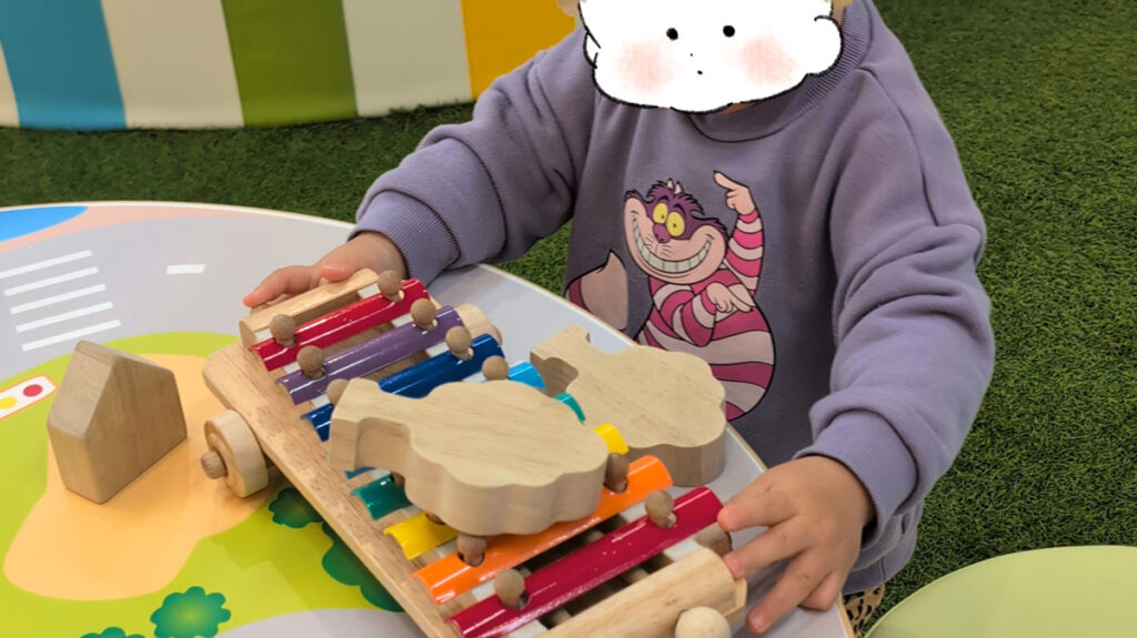 しまぐるランドみなとアクルスの知育おもちゃ